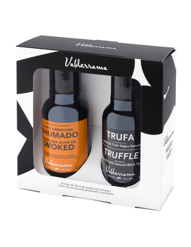 Valderrama Aceite Ahumado y Trufa Negra - Estuche 2x100 ml.