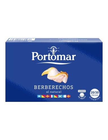 Portomar Cockles 20/30 pieces - Tin...