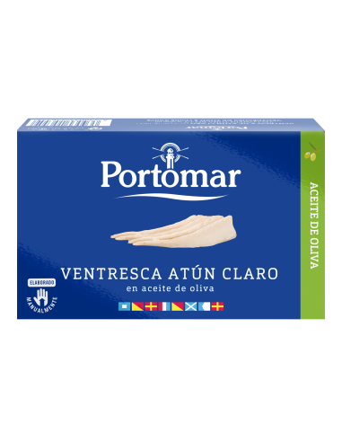 Portomar Tuna belly in Olive Oil -...