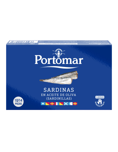 Portomar Sardines in Olive Oil 10/14...