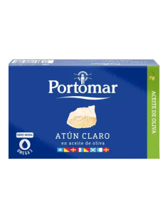 Portomar Atún claro en Aceite de oliva - Lata 110 gr.