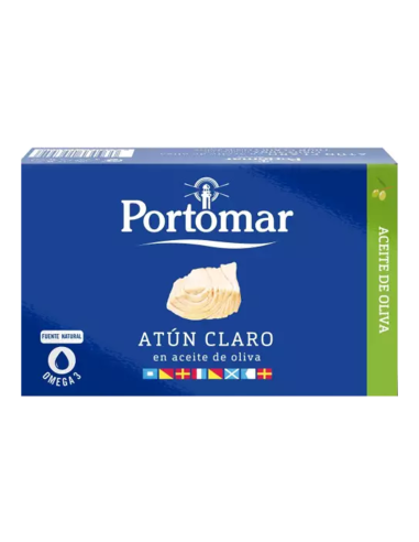 Portomar Atún claro en Aceite de oliva - Lata 110 gr.