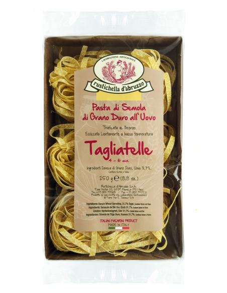 Rustichella d'Abruzzo Tagliatelle - Paquete 250 gr.