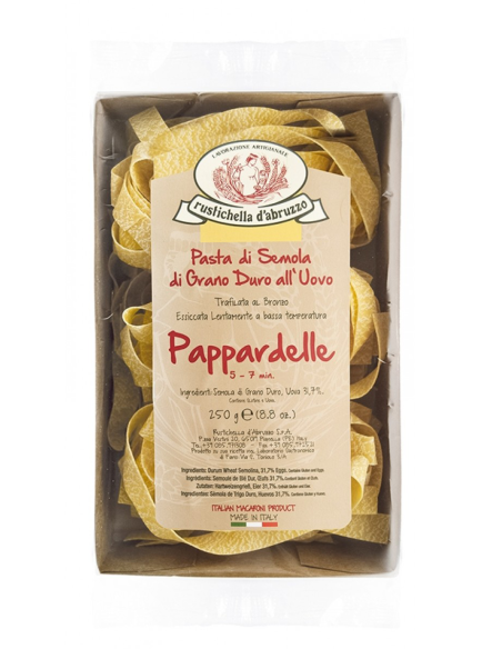 Rustichella d'Abruzzo Pappardelle - Paquete 250 gr.