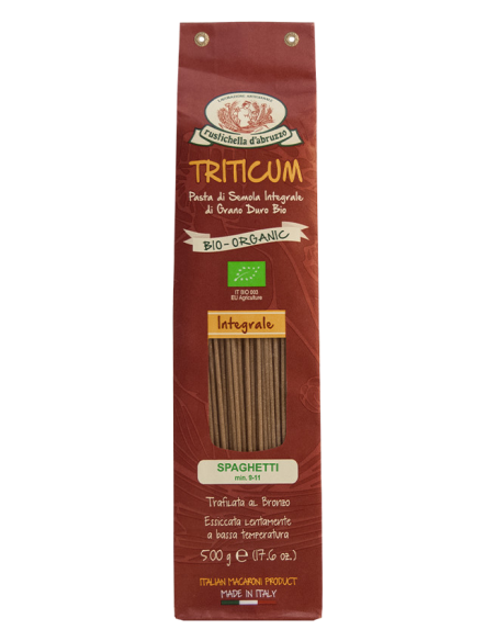 Rustichella D'Abruzzo Spaghetti Integral BIO - Paquete 500 gr.