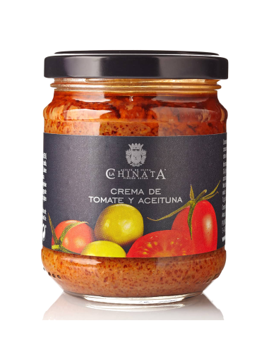 La Chinata Crema de Tomate y Aceituna - Tarro 180 gr.