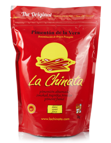 La Chinata Pimentón Ahumado Dulce - Bolsa 1 kg.