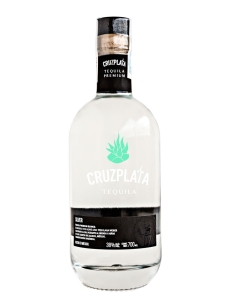 Cruzplata Tequila Silver - Botella de vidrio 700 ml.