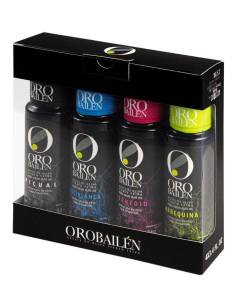 Oro Bailén 4 Variedades - Estuche con ventana 4x100 ml. Oro Bailén 4 Variedades - Estuche con ventana 4x100 ml. 2