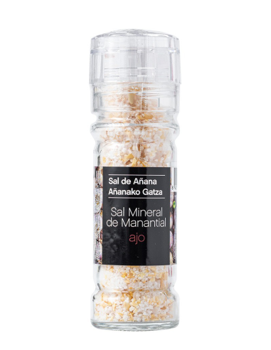 Sal de Añana mineral spring salt with...