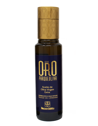 Parqueoliva Serie Oro - Botella de vidrio 100 ml.