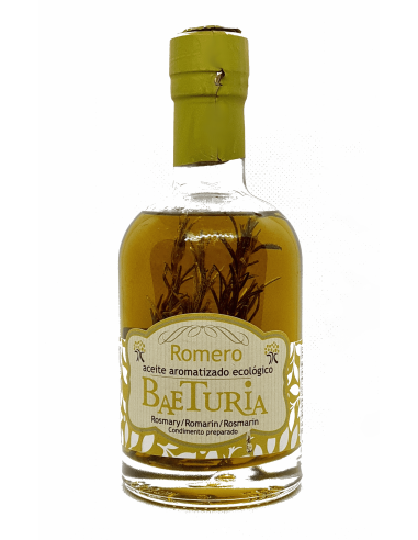 Baeturia aromatisiert Olivenöl mit...