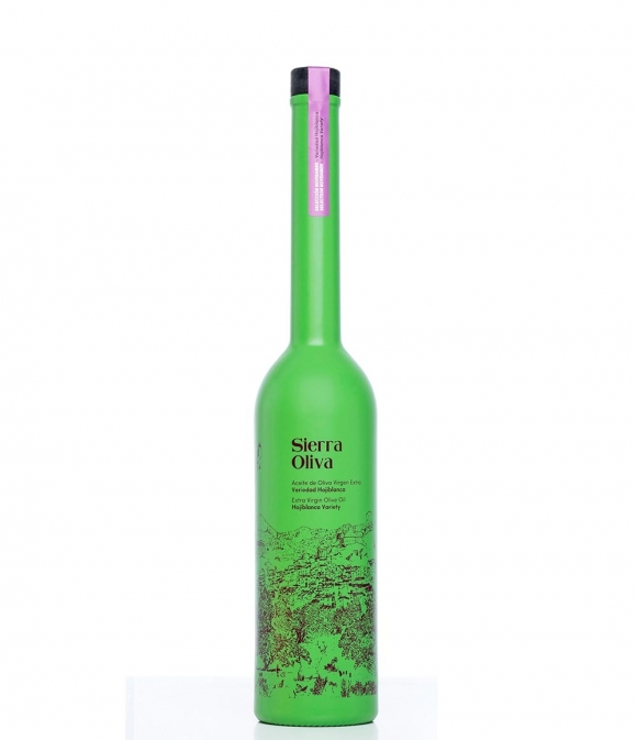 Sierra de Cazorla Hojiblanca grüne Glasflasche 500 ml