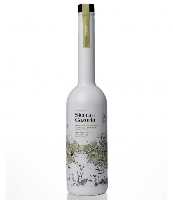 Sierra de Cazorla Cosecha Temprana PICUAL BIO - botella vidrio 500 ml. con estuche