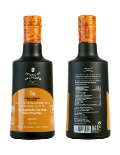 Molino de la Calzada Lucio Bell - Botella de vidrio 500 ml. Molino de la Calzada Lucio Bell - Botella de vidrio 500 ml. 2