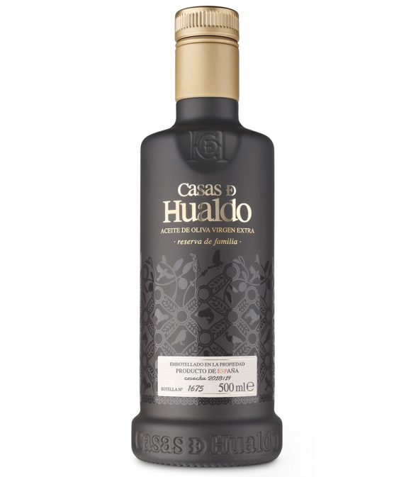 olivenöl  casas de hualdo reserva de familia Glasflasche 500 ml