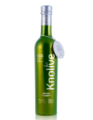 12x Knolive Epicure - Glasflasche 500...