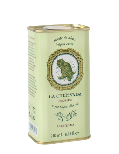 La Cultivada Arbequina - Lata 250 ml.