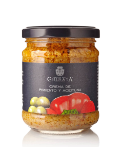 La Chinata Crema de Pimientos y Aceitunas - Tarro 180 gr La Chinata Crema de Pimientos y Aceitunas - Tarro 180 gr