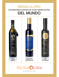 Medalla de Oro Mejores Aceites del Mundo 2023 - Caja regalo 3x500 ml. Medalla de Oro Mejores Aceites del Mundo 2023 - Caja regalo 3x500 ml. 2