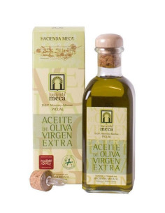 Hacienda Meca - frasca vidrio 50 cl. + estuche