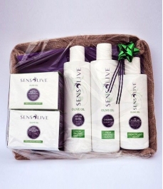 Sensolive Batch - Creams, Aloe Vera gel and eye contour, shampoo y Shower gel.