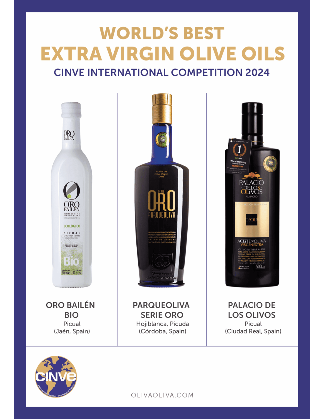 World's Best Olive Oils CINVE 2024 -... World's Best Olive Oils CINVE 2024 -...