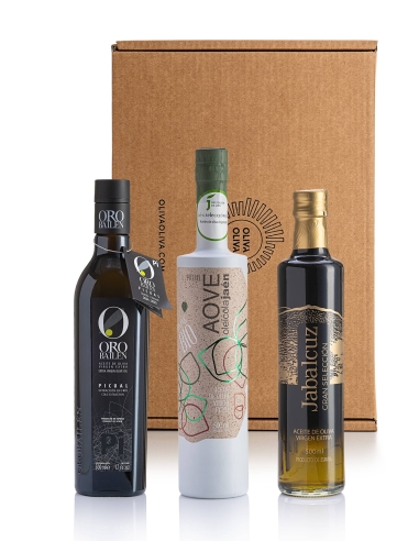 Mejores Aceites Jaén Selección 2025 - Caja regalo 3x500 ml.
