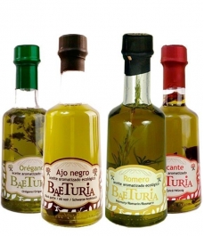 Baeturia aromatized Olive Oils - Set of 4 aromas