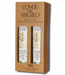 Conde de Argillo - estuche regalo 2 uds. vidrio 25 cl.