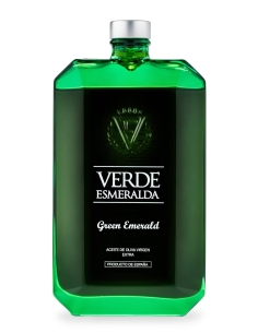 Verde Esmeralda Green Emerald Picual - Glasflasche 500 ml. Verde Esmeralda Green Emerald Picual - Glasflasche 500 ml.