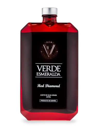 Verde Esmeralda Red Diamond Royal - Glasflasche 500 ml.