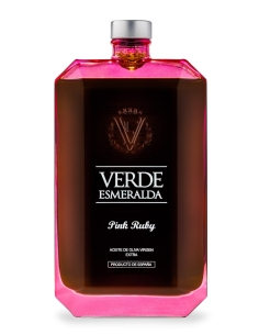 Verde Esmeralda Pink Ruby Hojiblanca - Bouteille en verre 500 ml. Verde Esmeralda Pink Ruby Hojiblanca - Bouteille en verre 500 ml.