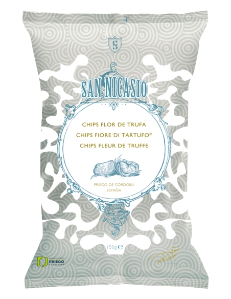 San Nicasio Potato Chips Truffle Flower - Bag 150 gr.