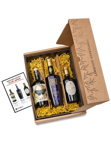 Mejores Aceites del Mundo Olive Japan 2025 - Caja con Diploma