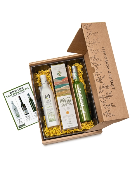 Mejores Aceites del Mundo Ranking WBOO 2025 - Caja con Diploma