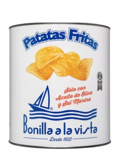 Bonilla a la Vista Patatas Fritas con Aceite de Oliva Lata 500 gr. 2