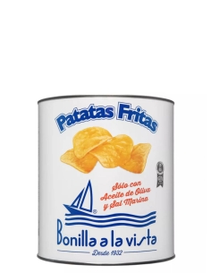 Bonilla a la Vista Patatas Fritas con Aceite de Oliva Lata 40 gr. 2