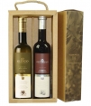 Silencio Arbequina - estuche regalo 2 uds. vidrio 250 ml.