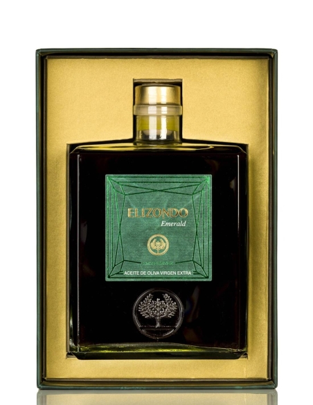 Elizondo Emerald Edición Limitada Botella de vidrio 1L con Estuche