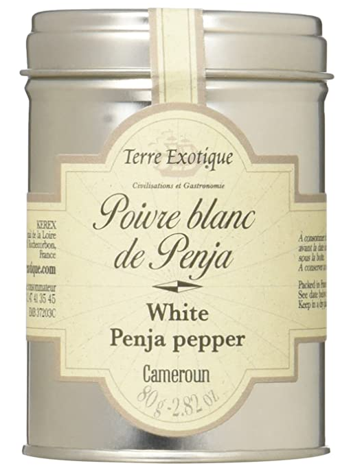 Terre Exotique pimienta blanca de penja - Bote 80 gr
