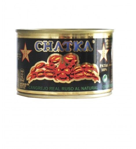 Chatka Cangrejo Real Ruso 100% Patas - Lata 185 GR