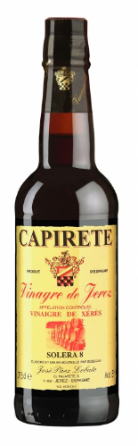 Capirete Solera 8 Vinagre de Jerez - Botella de Vidrio 375 ml.