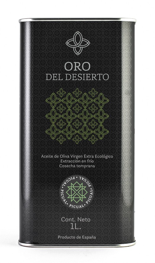 8x Oro del Desierto Picual - Lata 1L