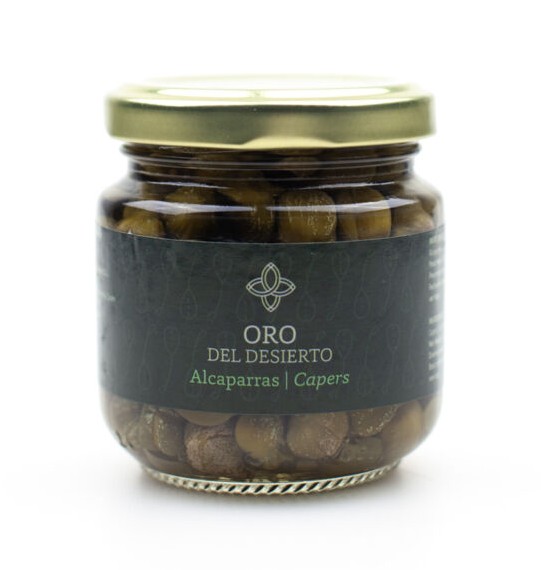 23x Oro del Desierto Alcaparras - Tarro de Vidrio 260 Gr.