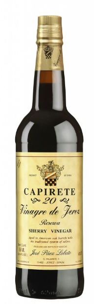 12x Capirete 20 Vinagre de Jerez Reserva - Botella de Vidrio 750 ml