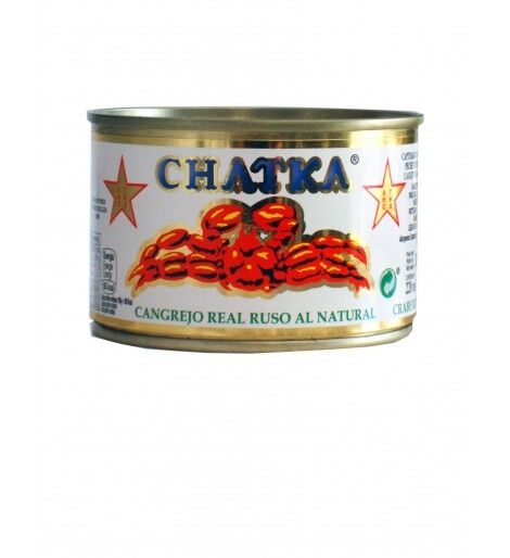 Chatka Cangrejo Real Ruso 60% Patas - Lata 121 GR