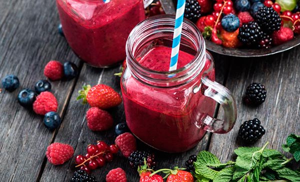 Rote-Früchte-Smoothie: